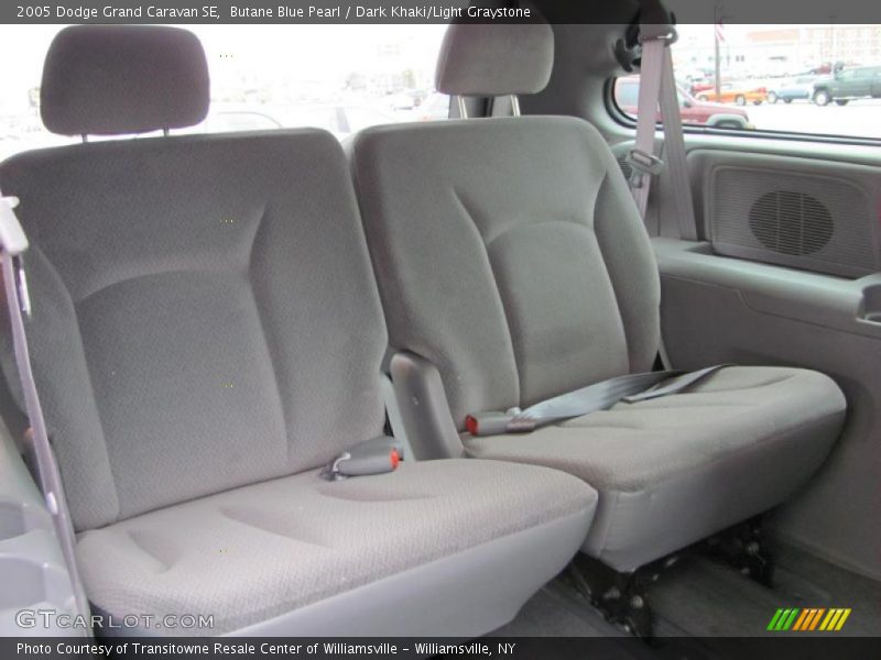 Butane Blue Pearl / Dark Khaki/Light Graystone 2005 Dodge Grand Caravan SE