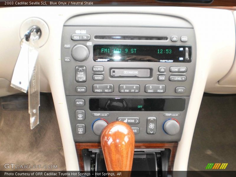 Controls of 2003 Seville SLS