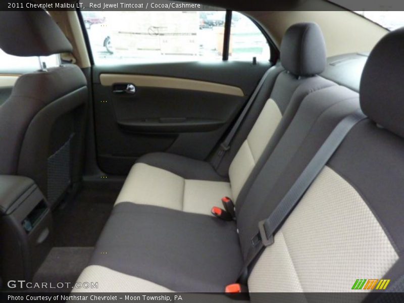 Red Jewel Tintcoat / Cocoa/Cashmere 2011 Chevrolet Malibu LT