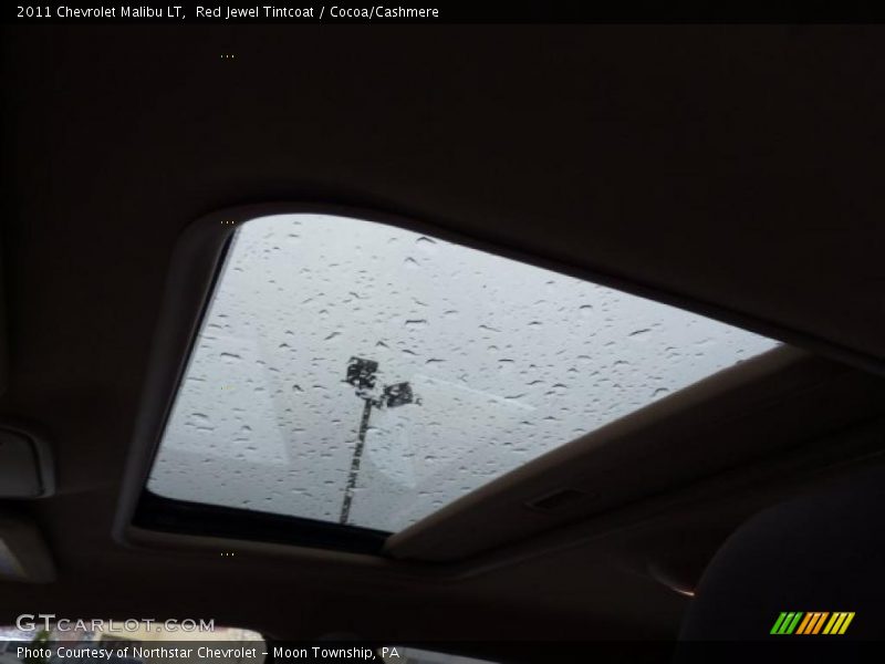 Red Jewel Tintcoat / Cocoa/Cashmere 2011 Chevrolet Malibu LT
