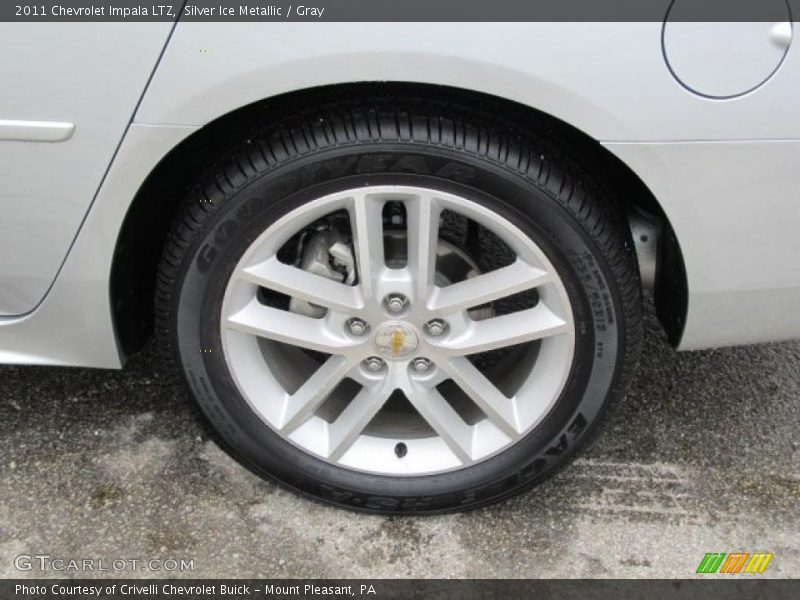 Silver Ice Metallic / Gray 2011 Chevrolet Impala LTZ