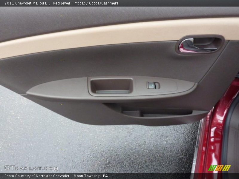 Red Jewel Tintcoat / Cocoa/Cashmere 2011 Chevrolet Malibu LT