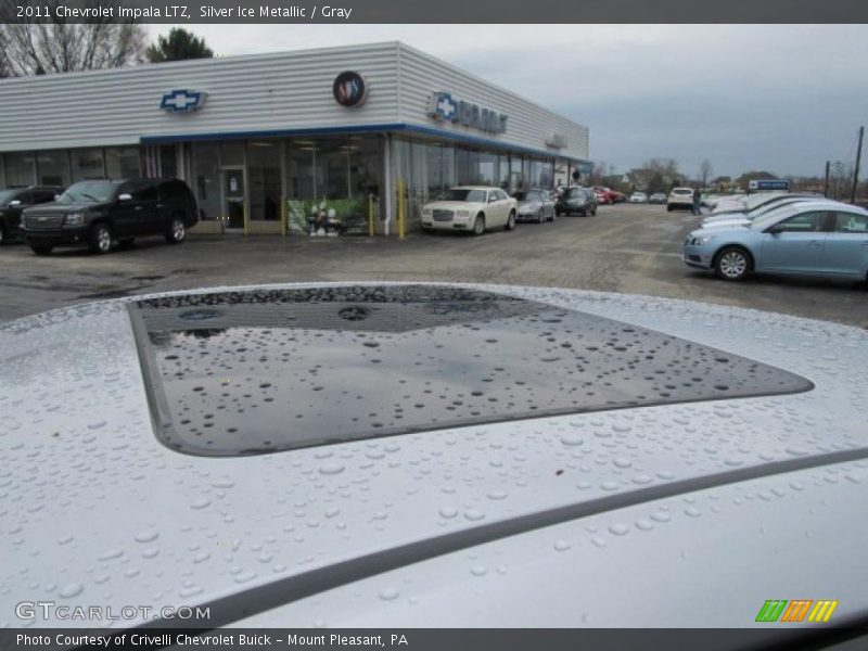 Silver Ice Metallic / Gray 2011 Chevrolet Impala LTZ