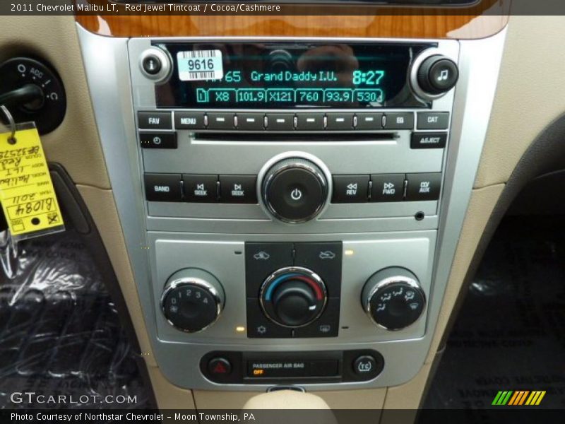 Red Jewel Tintcoat / Cocoa/Cashmere 2011 Chevrolet Malibu LT