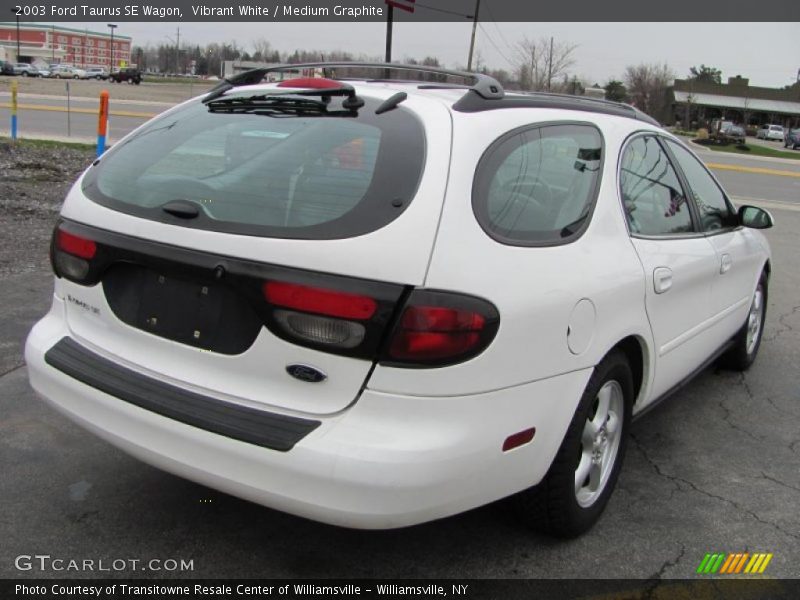  2003 Taurus SE Wagon Vibrant White