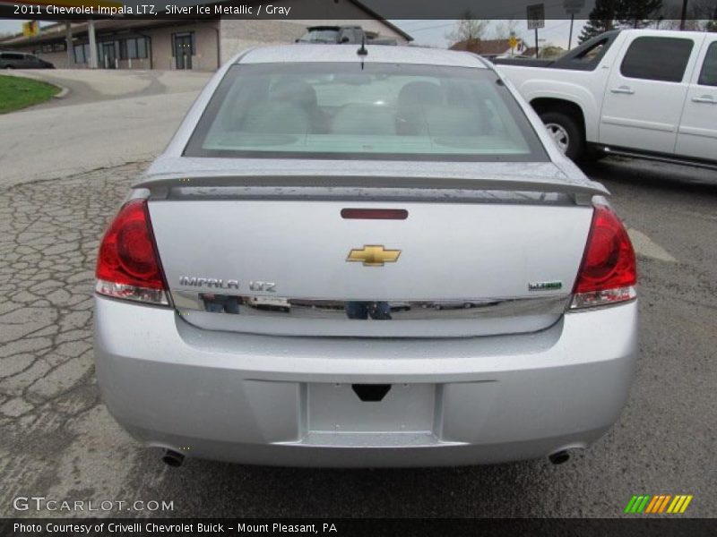 Silver Ice Metallic / Gray 2011 Chevrolet Impala LTZ