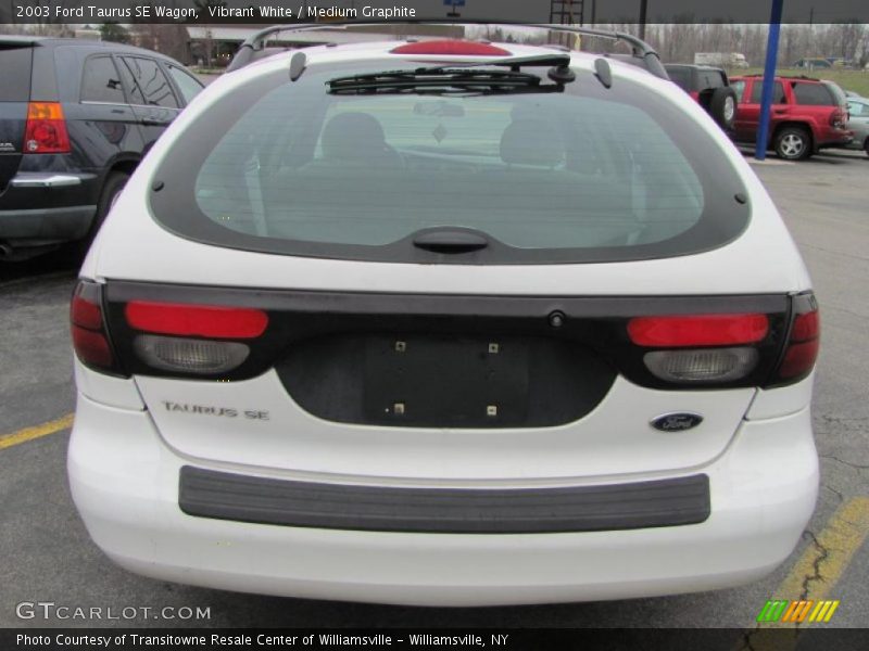  2003 Taurus SE Wagon Vibrant White