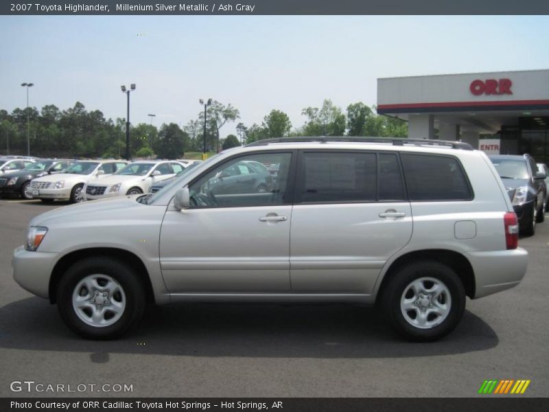 Millenium Silver Metallic / Ash Gray 2007 Toyota Highlander