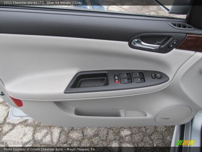 Silver Ice Metallic / Gray 2011 Chevrolet Impala LTZ