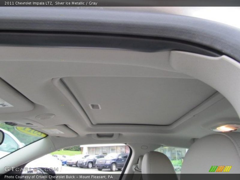 Silver Ice Metallic / Gray 2011 Chevrolet Impala LTZ