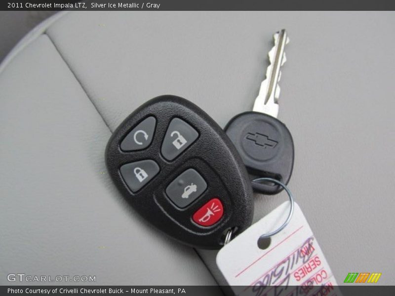 Silver Ice Metallic / Gray 2011 Chevrolet Impala LTZ