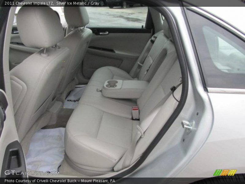 Silver Ice Metallic / Gray 2011 Chevrolet Impala LTZ