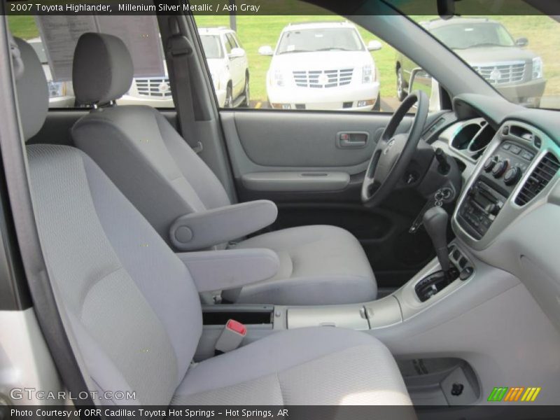 Millenium Silver Metallic / Ash Gray 2007 Toyota Highlander