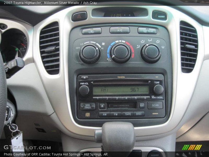 Millenium Silver Metallic / Ash Gray 2007 Toyota Highlander