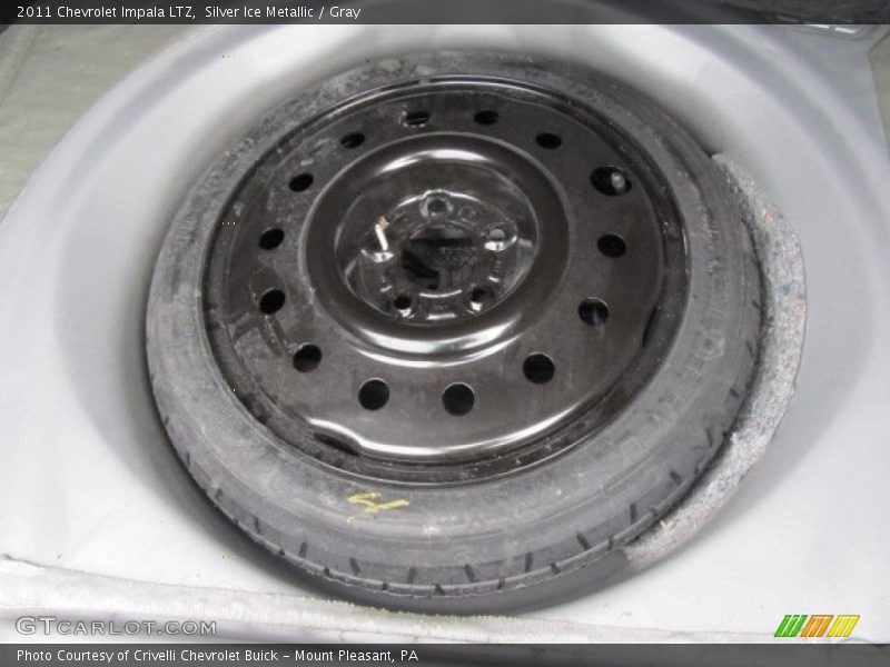 Silver Ice Metallic / Gray 2011 Chevrolet Impala LTZ