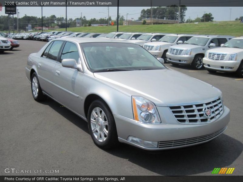 Light Platinum / Titanium/Dark Titanium 2008 Cadillac DTS