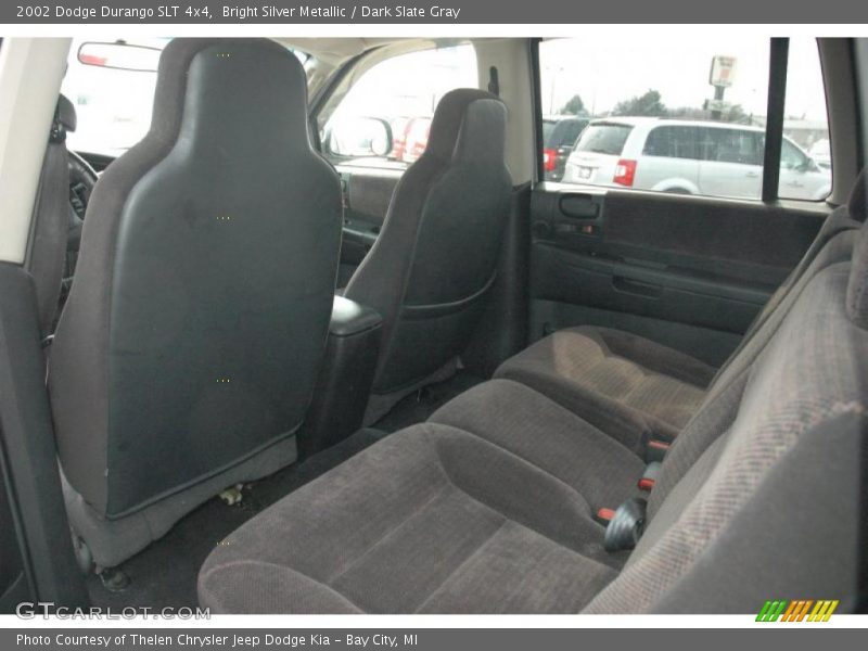Bright Silver Metallic / Dark Slate Gray 2002 Dodge Durango SLT 4x4