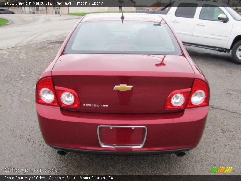 Red Jewel Tintcoat / Ebony 2011 Chevrolet Malibu LTZ