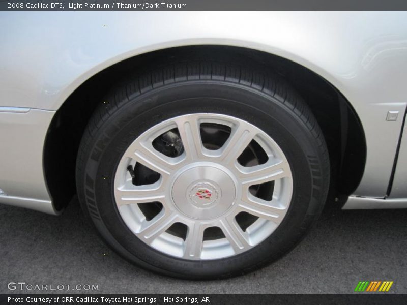 Light Platinum / Titanium/Dark Titanium 2008 Cadillac DTS