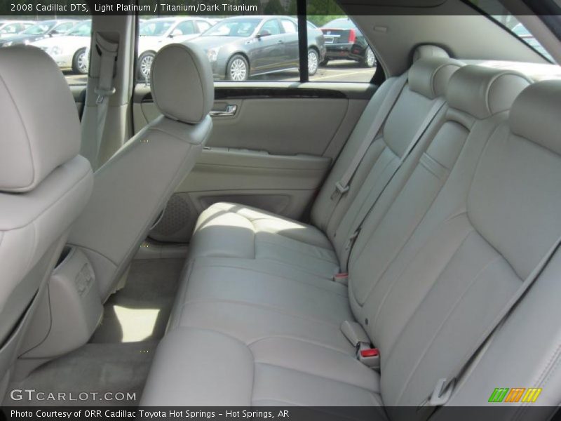 Light Platinum / Titanium/Dark Titanium 2008 Cadillac DTS