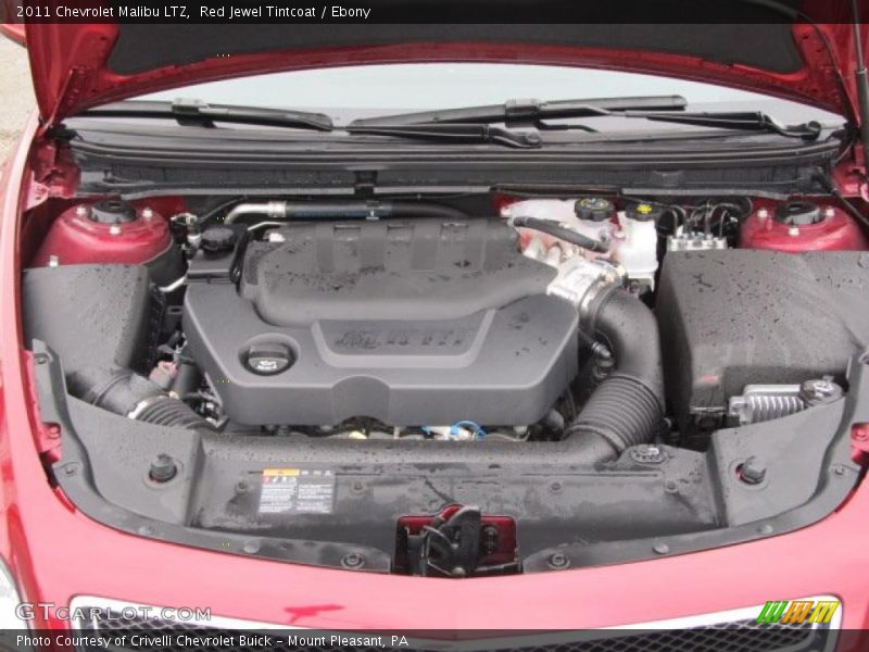 Red Jewel Tintcoat / Ebony 2011 Chevrolet Malibu LTZ