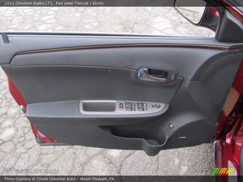 Red Jewel Tintcoat / Ebony 2011 Chevrolet Malibu LTZ