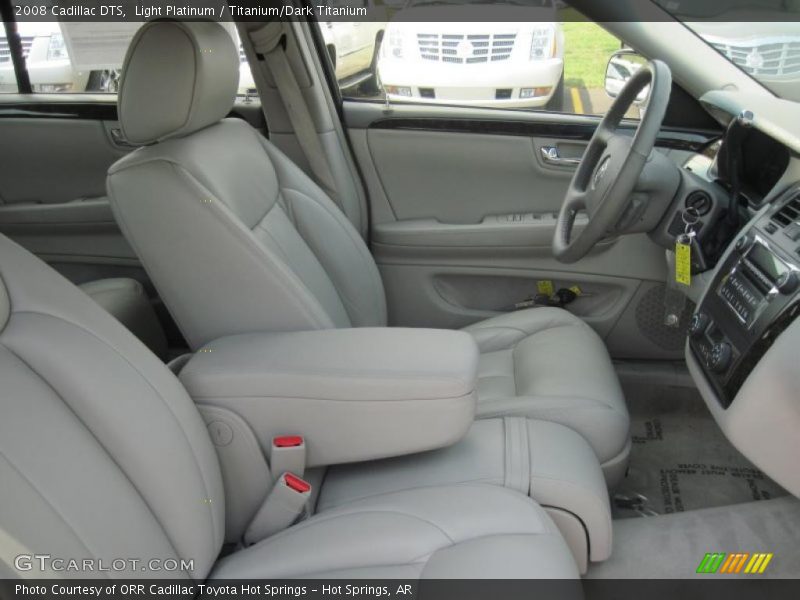 Light Platinum / Titanium/Dark Titanium 2008 Cadillac DTS