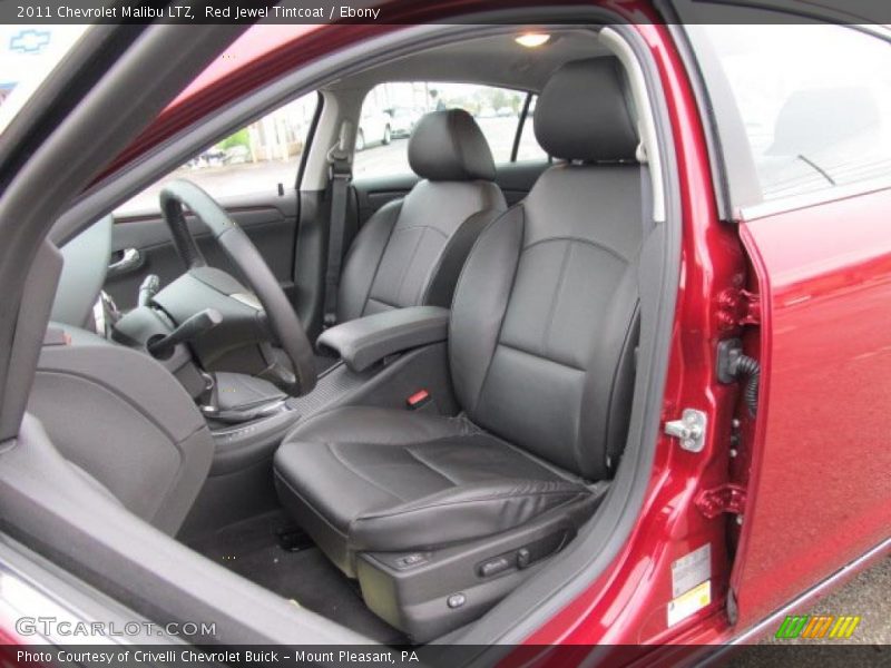 Red Jewel Tintcoat / Ebony 2011 Chevrolet Malibu LTZ