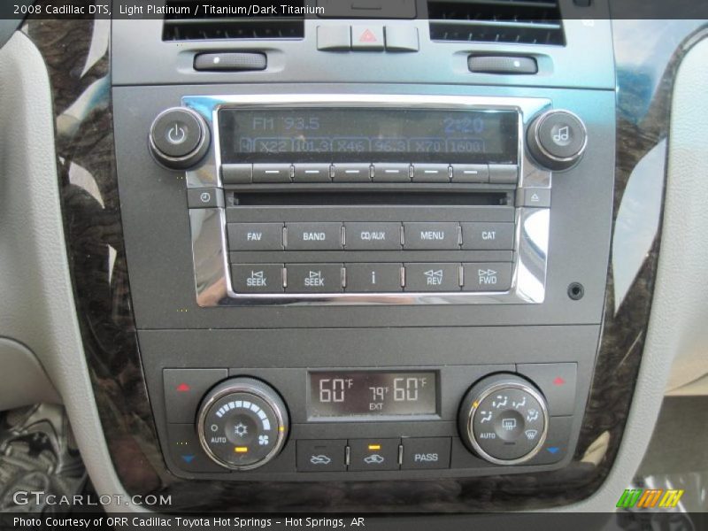 Light Platinum / Titanium/Dark Titanium 2008 Cadillac DTS