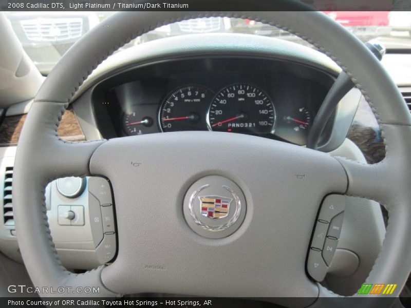 Light Platinum / Titanium/Dark Titanium 2008 Cadillac DTS