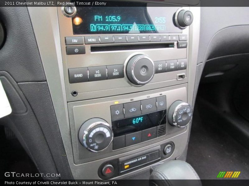 Red Jewel Tintcoat / Ebony 2011 Chevrolet Malibu LTZ