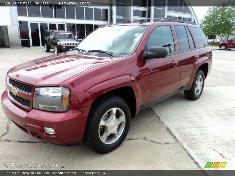 Red Jewel / Ebony 2008 Chevrolet TrailBlazer LT