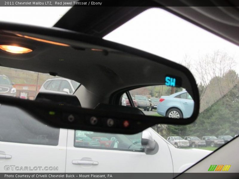 Red Jewel Tintcoat / Ebony 2011 Chevrolet Malibu LTZ