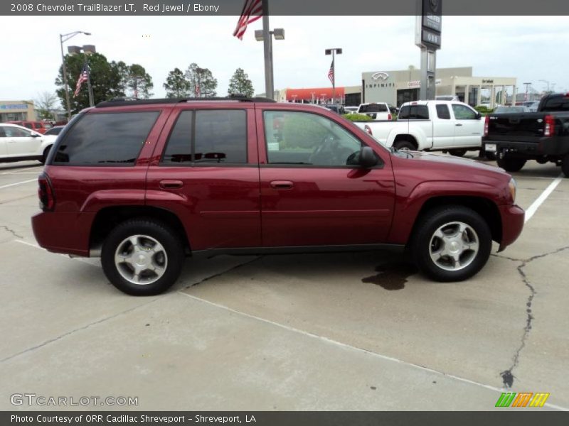 Red Jewel / Ebony 2008 Chevrolet TrailBlazer LT