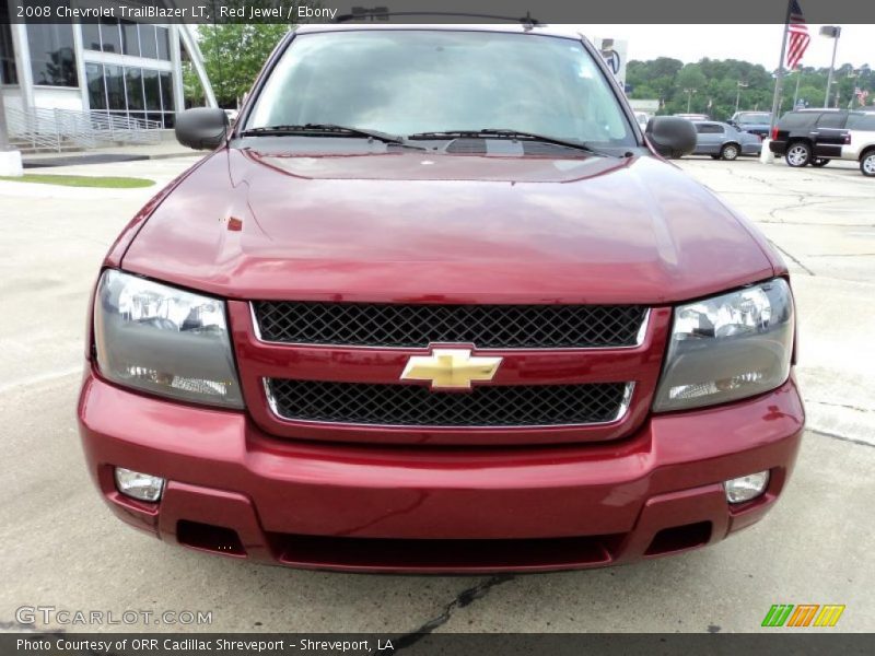 Red Jewel / Ebony 2008 Chevrolet TrailBlazer LT