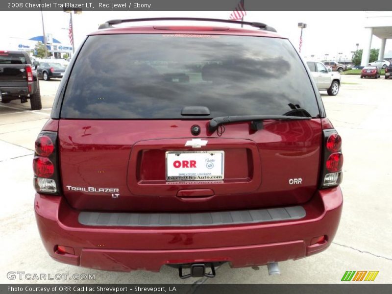 Red Jewel / Ebony 2008 Chevrolet TrailBlazer LT
