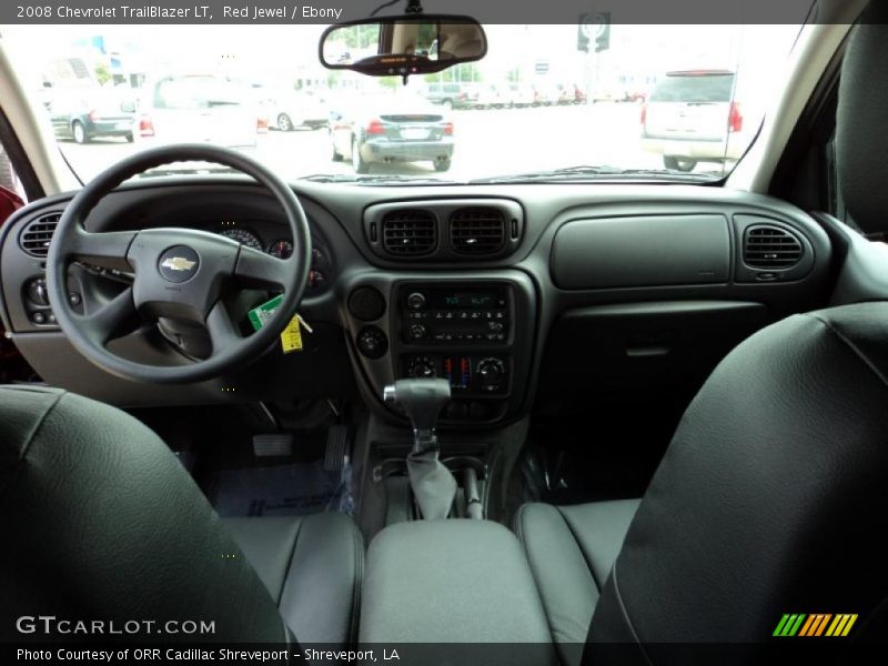 Red Jewel / Ebony 2008 Chevrolet TrailBlazer LT