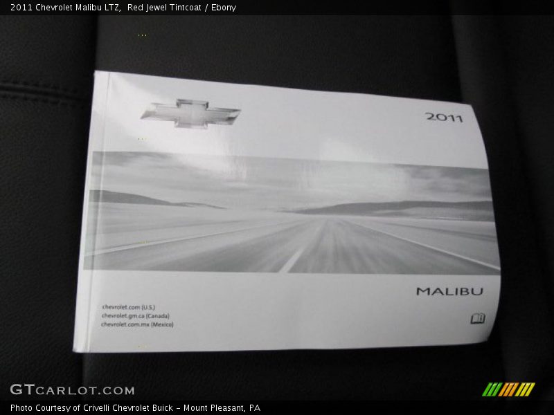 Red Jewel Tintcoat / Ebony 2011 Chevrolet Malibu LTZ