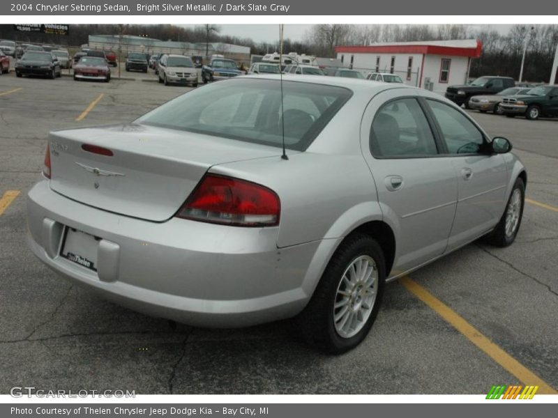 Bright Silver Metallic / Dark Slate Gray 2004 Chrysler Sebring Sedan
