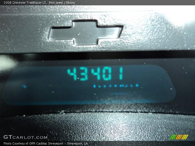Red Jewel / Ebony 2008 Chevrolet TrailBlazer LT