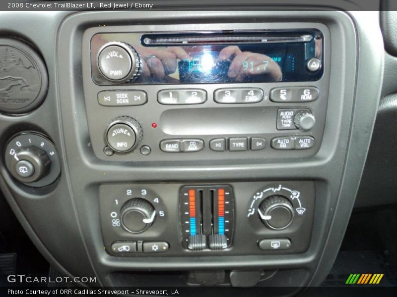 Red Jewel / Ebony 2008 Chevrolet TrailBlazer LT
