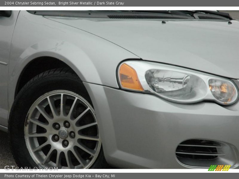 Bright Silver Metallic / Dark Slate Gray 2004 Chrysler Sebring Sedan