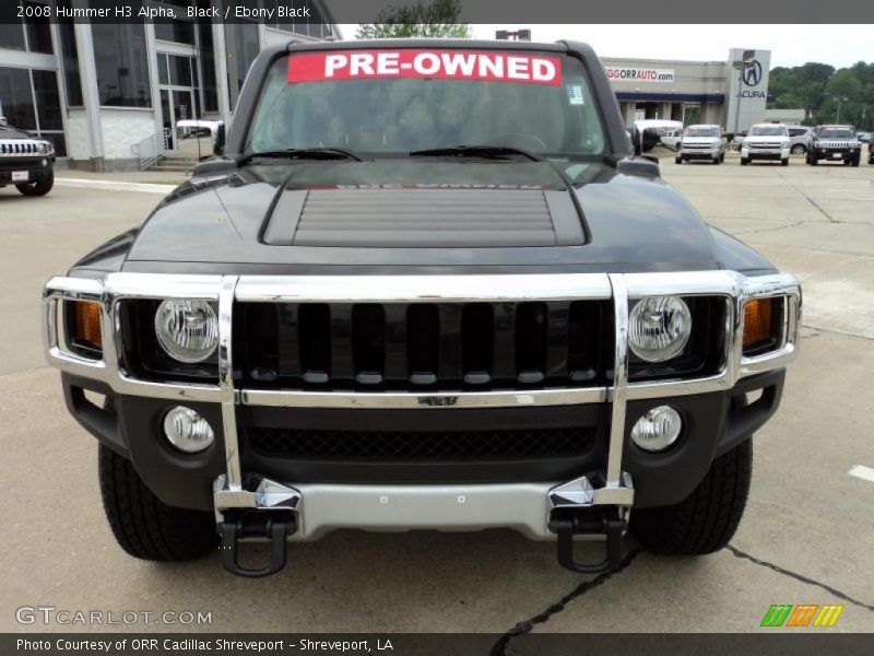  2008 H3 Alpha Black