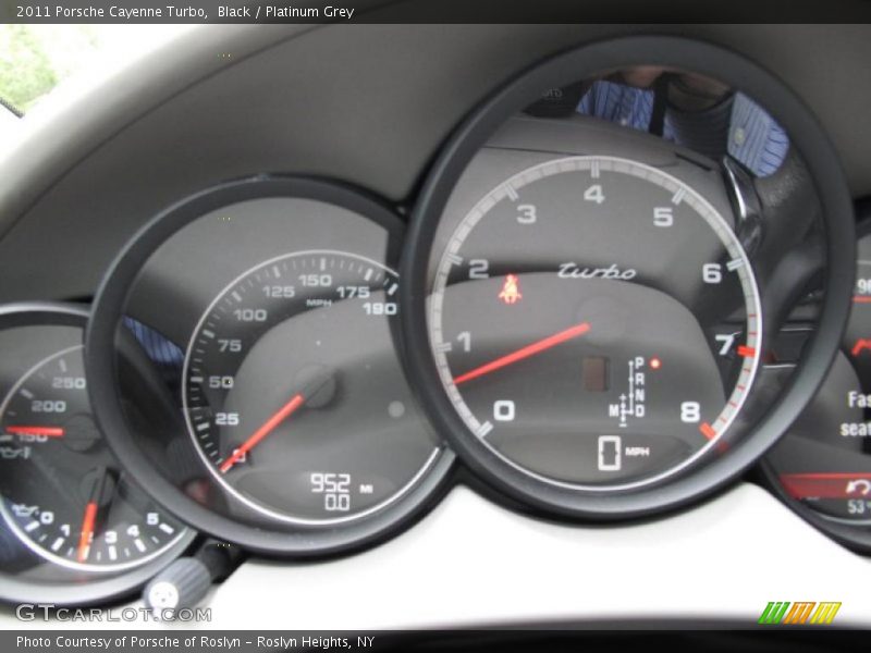  2011 Cayenne Turbo Turbo Gauges