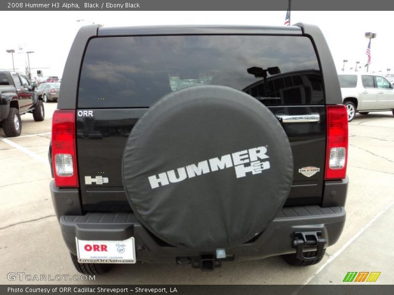  2008 H3 Alpha Black