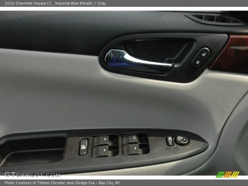 Imperial Blue Metallic / Gray 2010 Chevrolet Impala LT