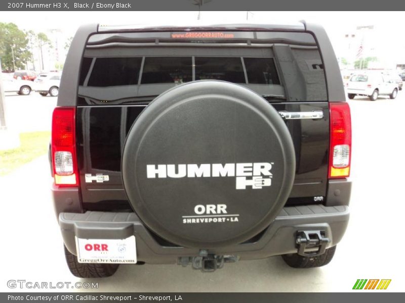  2007 H3 X Black