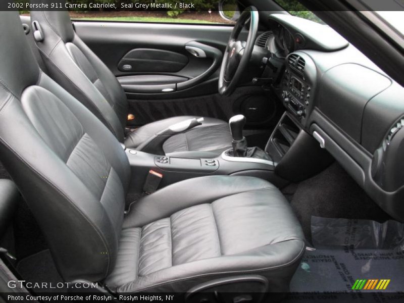  2002 911 Carrera Cabriolet Black Interior