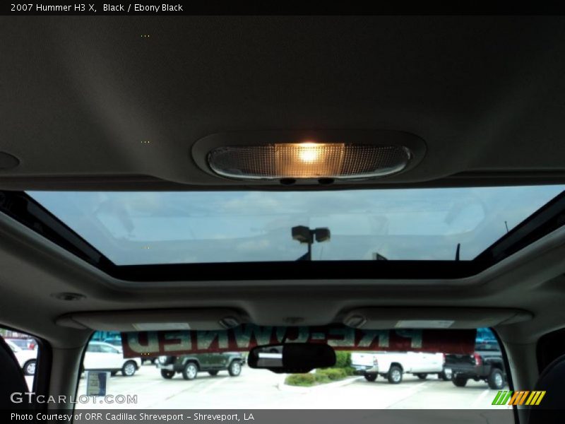 Sunroof of 2007 H3 X