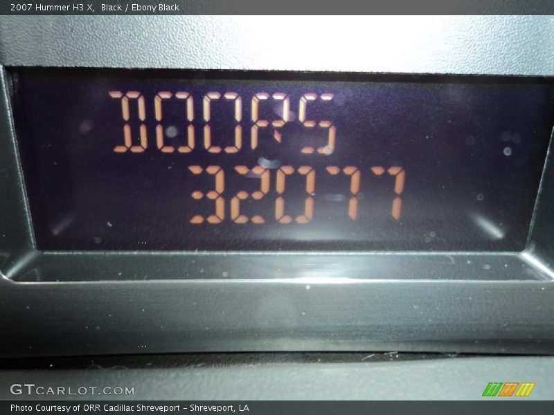 Black / Ebony Black 2007 Hummer H3 X